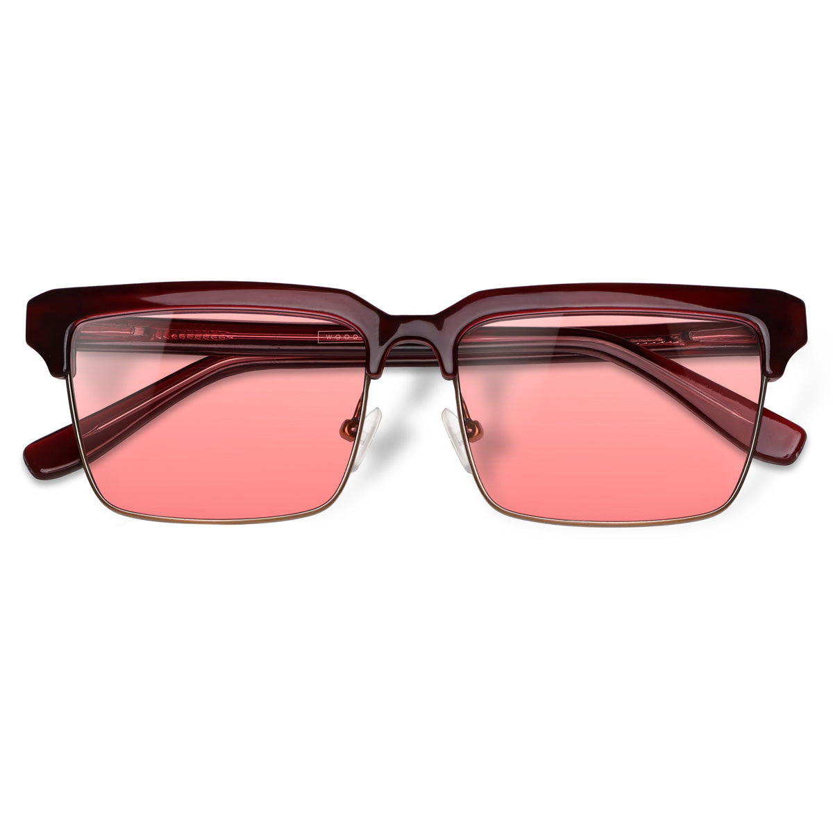 Óculos de Sol todo de Acetato | Woodz Miura Vinho