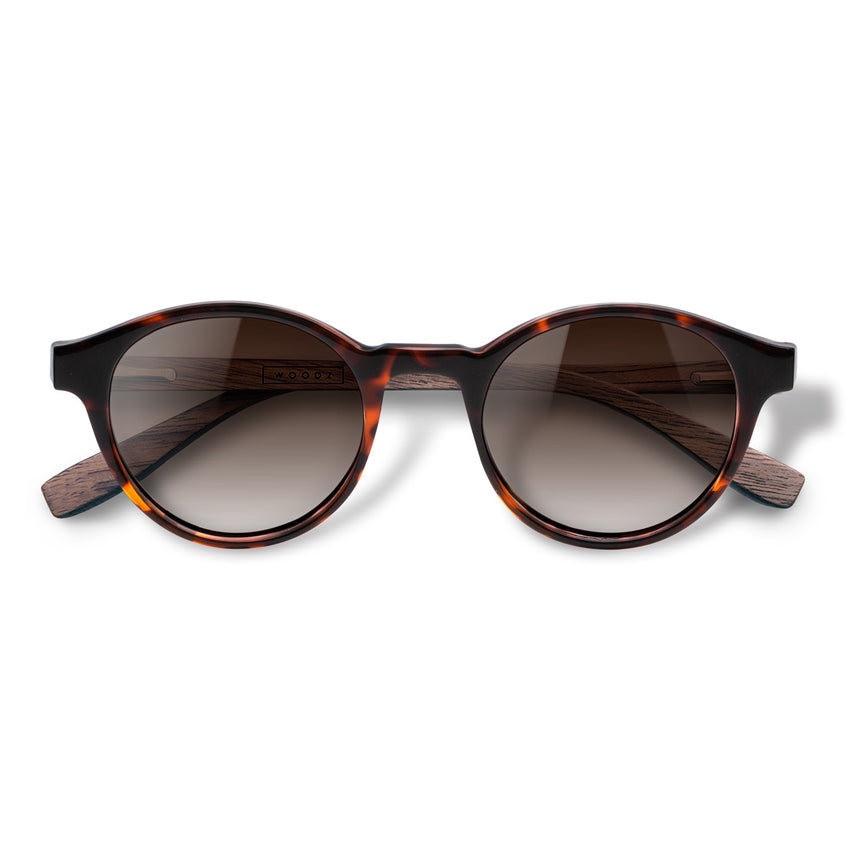 Óculos de Sol de Acetato com Madeira | Woodz Nino Tortoise
