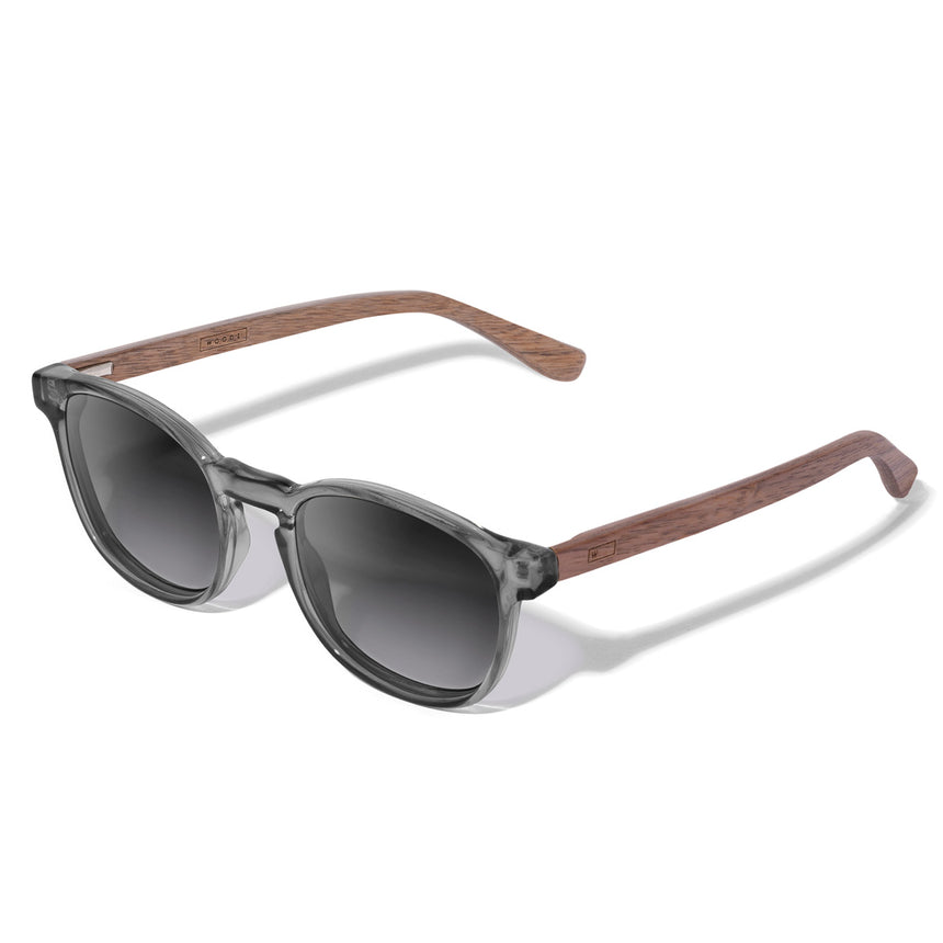 Óculos de Sol de Acetato com Madeira | Woodz Olli Grafite