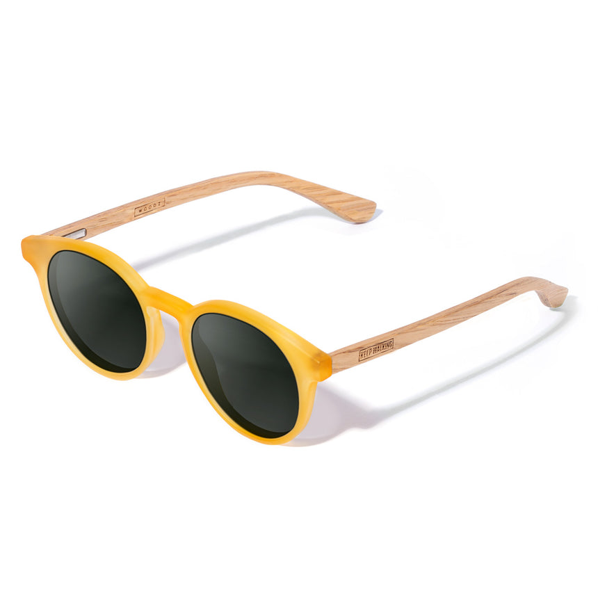 Óculos de Sol de Acetato com Madeira | Taylor Gold Label (Woodz x Johnnie Walker)