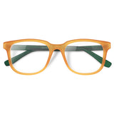 Armação Mix Color | Woodz Carter Amarelo e Verde Copa (Haste Verde Fosco)