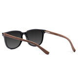 Óculos de Sol de Acetato com Madeira | Woodz Carter Black