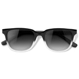 Óculos de Sol todo de Acetato | Woodz Carter Black Degrade