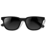 Óculos de Sol todo de Acetato | Woodz Carter Black Fosco