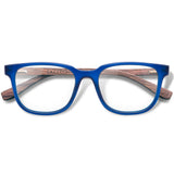 Armação de Acetato com Madeira | Woodz Carter Blue Fosco
