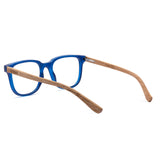 Armação de Acetato com Madeira | Carter Blue Label (Woodz x Johnnie Walker)