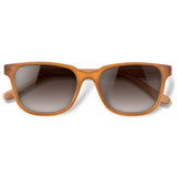 Óculos de Sol todo de Acetato | Woodz Carter Camel Fosco
