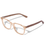 Armação de Acetato com Madeira | Woodz Carter Champanhe