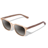Óculos de Sol de Acetato com Madeira | Woodz Carter Champanhe