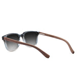 Óculos de Sol de Acetato com Madeira | Woodz Carter Cinza Tempestade