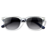 Carter Cristal Transparente com haste azul fosco