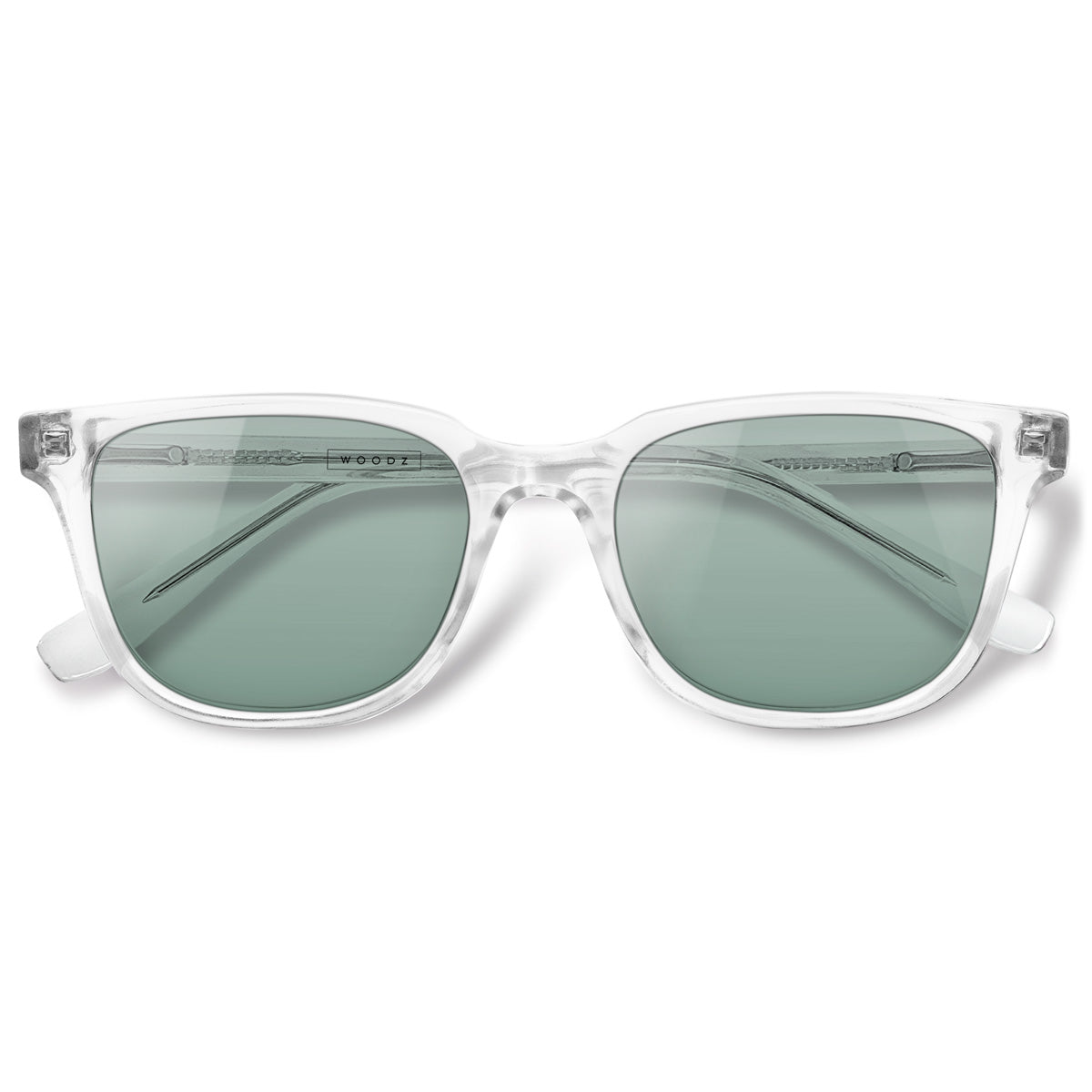 Carter Cristal Transparente com lente colorida verde clara