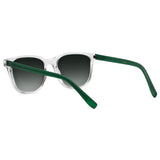 Carter Cristal Transparente com haste verde fosco