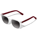 Carter Cristal Transparente com haste vermelho fosco