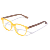 Armação de Acetato com Madeira | Woodz Carter Gold Fosco