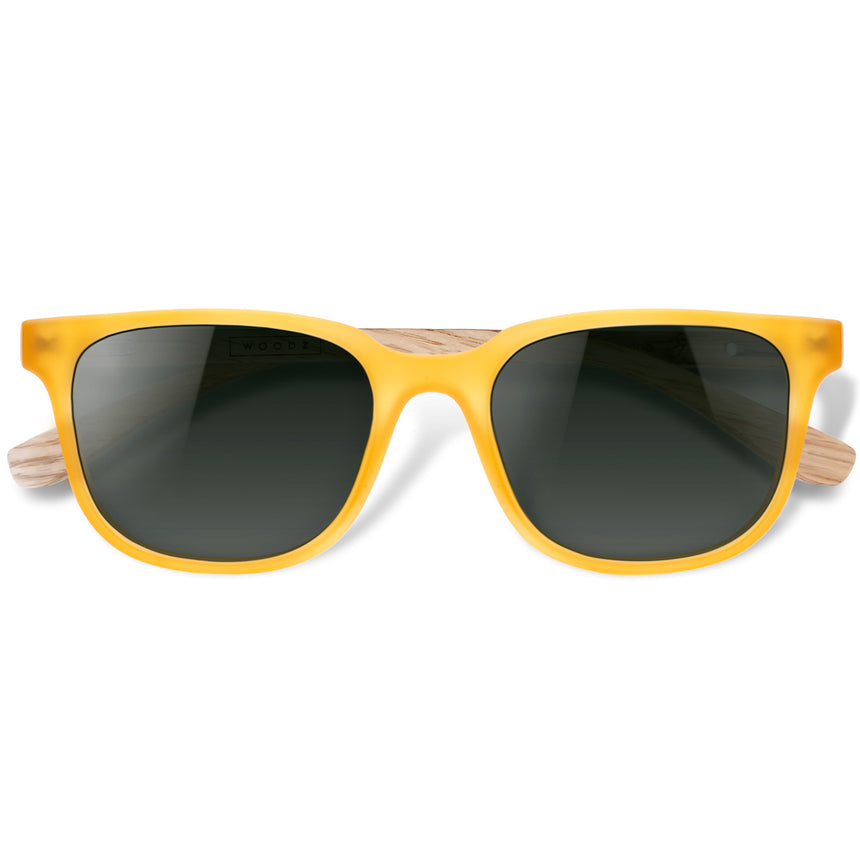 Óculos de Sol de Acetato com Madeira | Carter Gold Label (Woodz x Johnnie Walker)