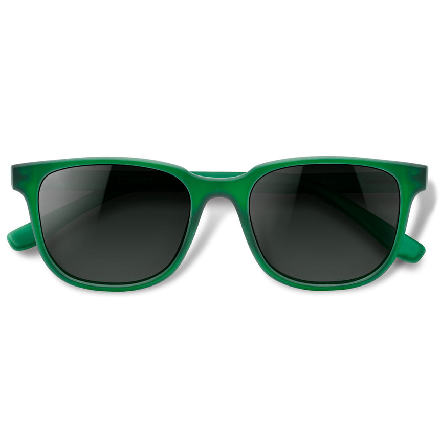 Óculos de Sol todo de Acetato | Woodz Carter Green Fosco