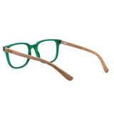 Armação de Acetato com Madeira | Carter Green Label (Woodz x Johnnie Walker)