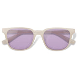 Óculos de Sol todo de Acetato | Woodz Carter Off White