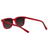 Óculos de Sol todo de Acetato | Woodz Carter Red Fosco