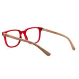 Armação de Acetato com Madeira | Carter Red Label (Woodz x Johnnie Walker)