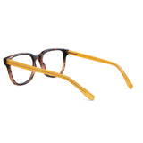 Armação Mix Color | Woodz Carter Tortoise Fosco (Haste Amarela)