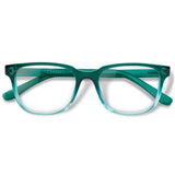 Armação toda de Acetato | Woodz Carter Verde Oceano