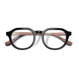 Armação de Acetato com Madeira | Woodz Davos Black