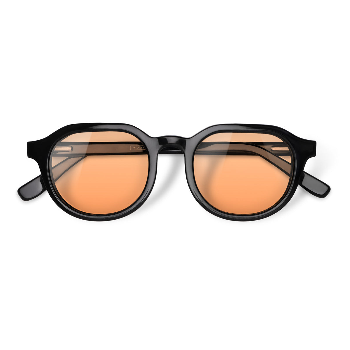 Óculos de Sol todo de Acetato | Woodz Davos Black