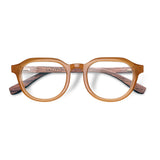 Armação de Acetato com Madeira | Woodz Davos Amarelo Ocre