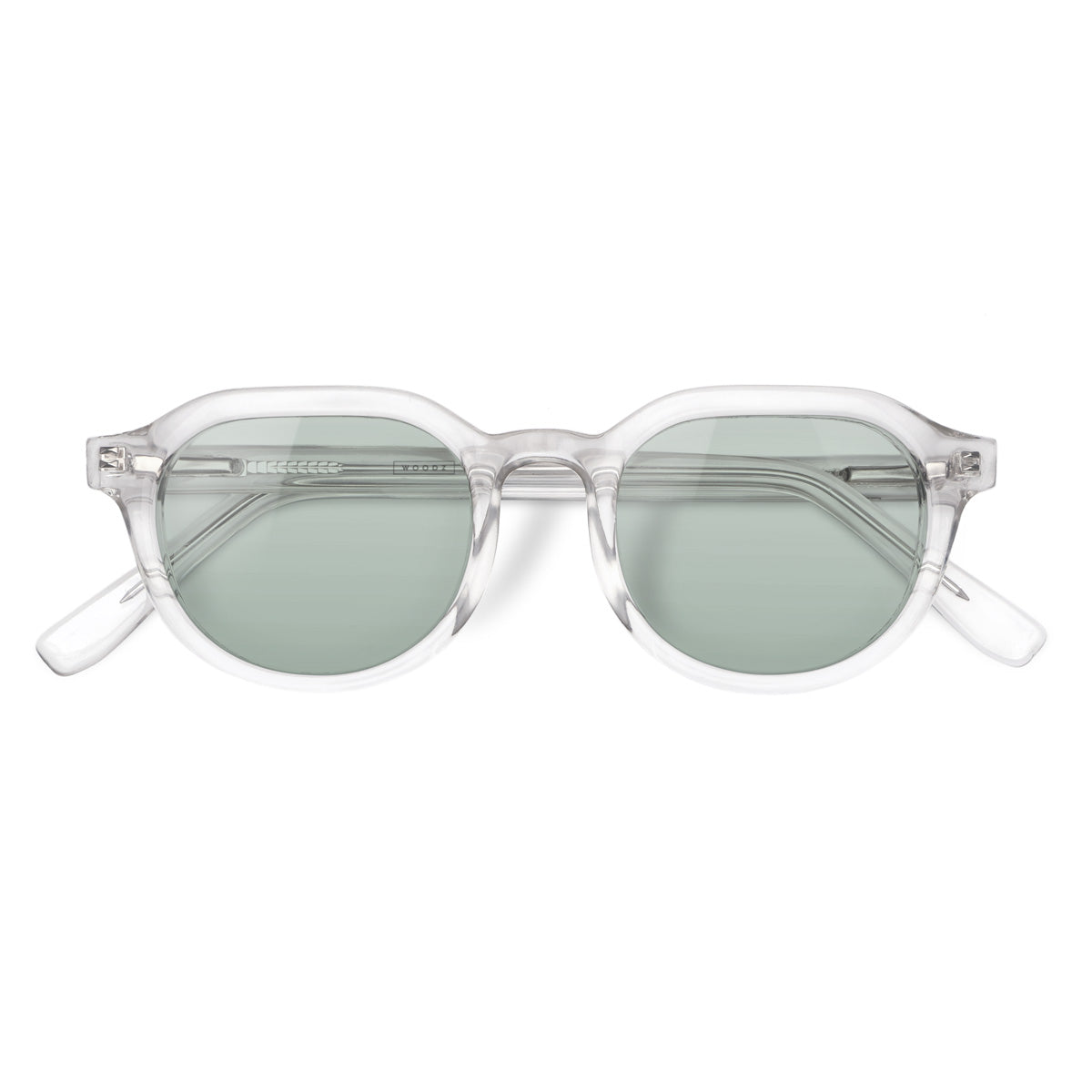 Óculos de Sol todo de Acetato | Woodz Davos Cristal