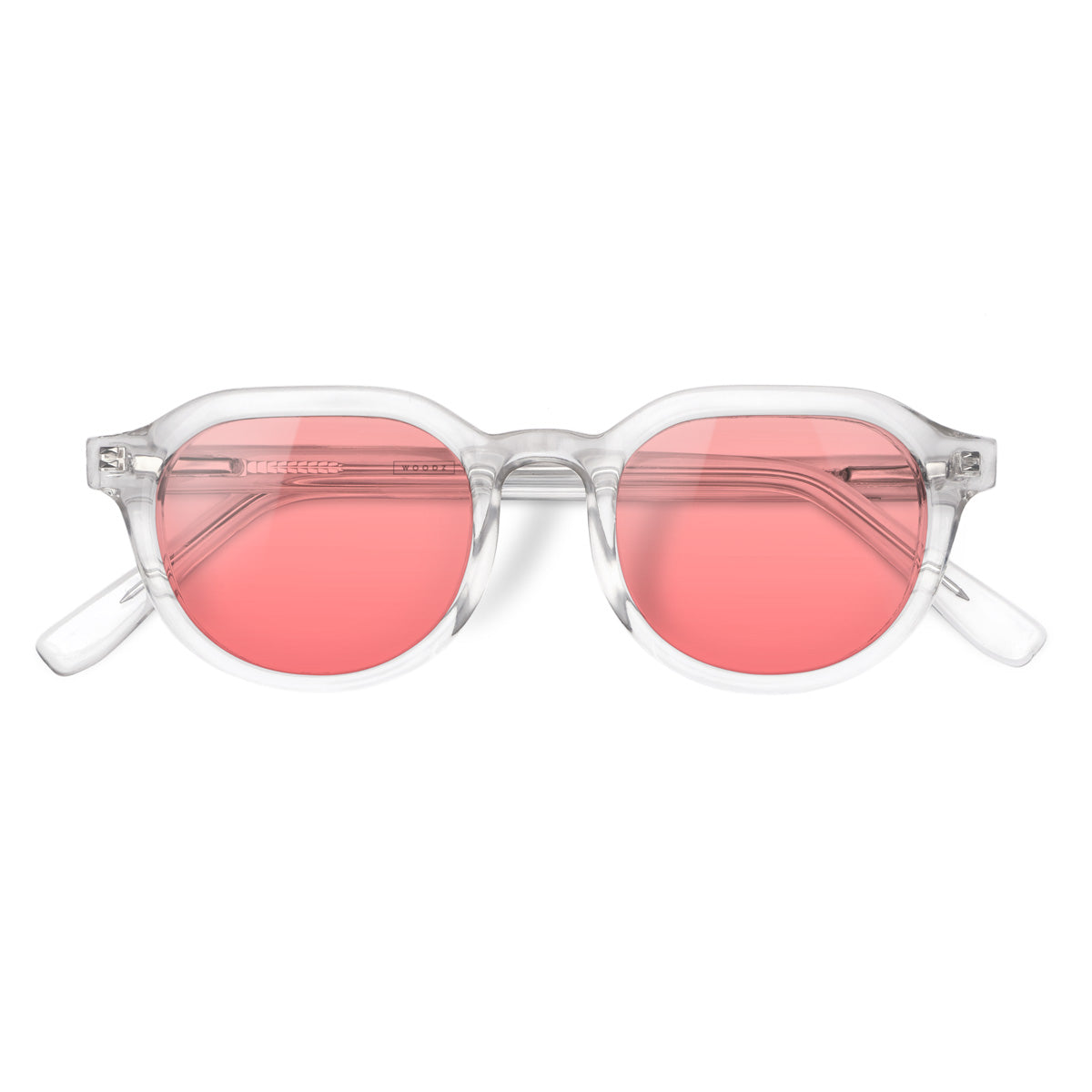 Óculos de Sol todo de Acetato | Woodz Davos Cristal