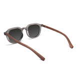 Óculos de Sol de Acetato com Madeira | Woodz Davos Grafite