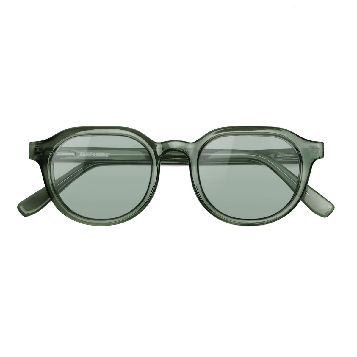 Óculos de Sol todo de Acetato | Woodz Davos Green