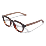 Armação de Acetato com Madeira | Woodz Davos Tortoise