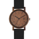 Relógio de Madeira | Woodz Eko Nut (Pulseira Lona Preta)