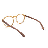 Armação de Acetato com Madeira | Woodz Elli Amarelo Ocre