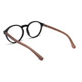 Armação de Acetato com Madeira | Woodz Elli Black