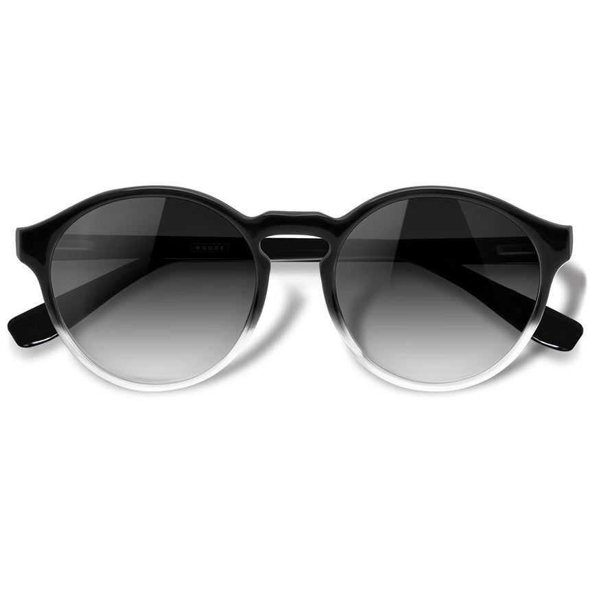 Óculos de Sol todo de Acetato | Woodz Elli Black Degrade