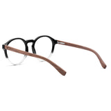 Armação de Acetato com Madeira | Woodz Elli Black Degrade