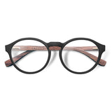 Armação de Acetato com Madeira | Woodz Elli Black Fosco