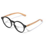 Armação de Acetato com Madeira | Elli Black Label (Woodz x Johnnie Walker)