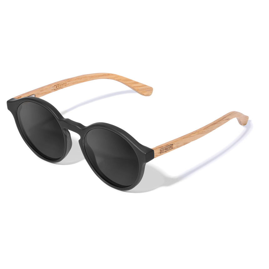 Óculos de Sol de Acetato com Madeira | Elli Black Label (Woodz x Johnnie Walker)