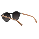 Óculos de Sol de Acetato com Madeira | Elli Black Label (Woodz x Johnnie Walker)