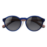 Óculos de Sol de Acetato com Madeira | Woodz Elli Blue
