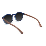 Óculos de Sol de Acetato com Madeira | Woodz Elli Blue