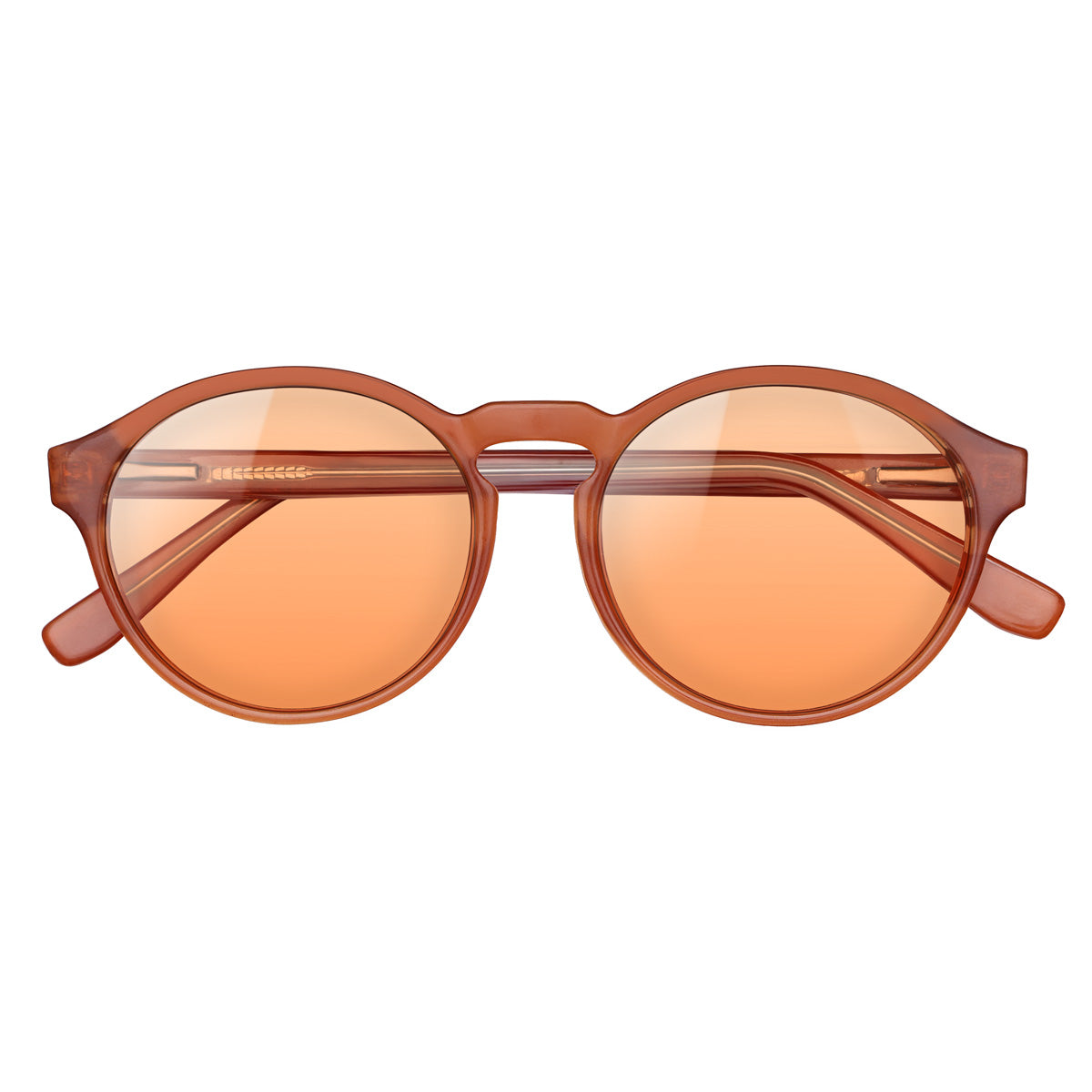 Elli Camel com lente colorida laranja