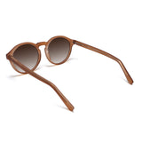Óculos de Sol todo Acetato | Woodz Elli Camel Fosco