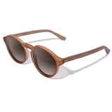 Óculos de Sol de Acetato com Madeira | Woodz Elli Camel Fosco