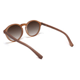 Óculos de Sol de Acetato com Madeira | Woodz Elli Camel Fosco